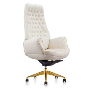 Royal White Executive Chair | Luxury Office Chair