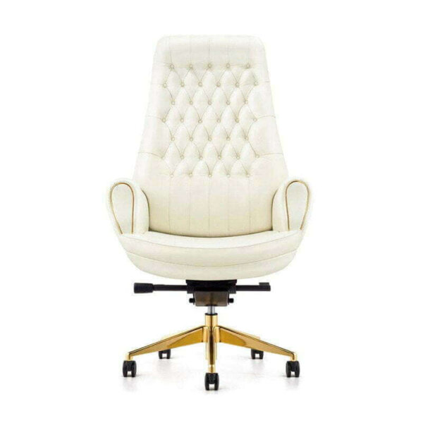 Royal White Executive Chair | Luxury Office Chair