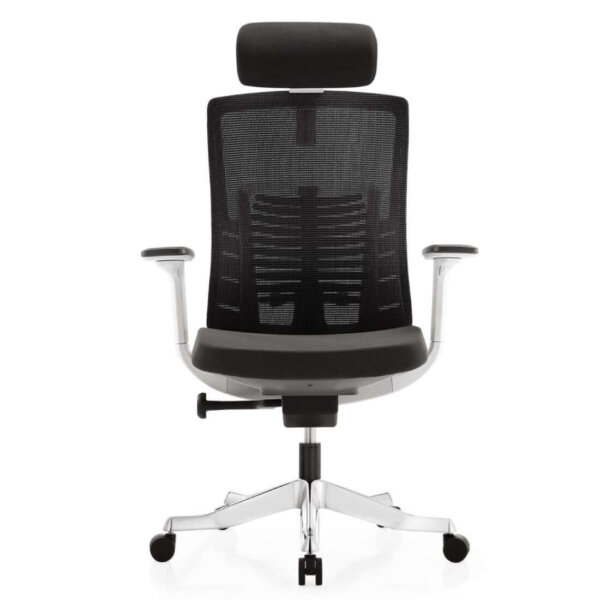 Spark Ergonomic Chair Black & White - Image 4