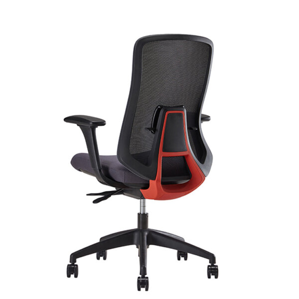 Volvo Medium Back Chair (Black) - Image 2