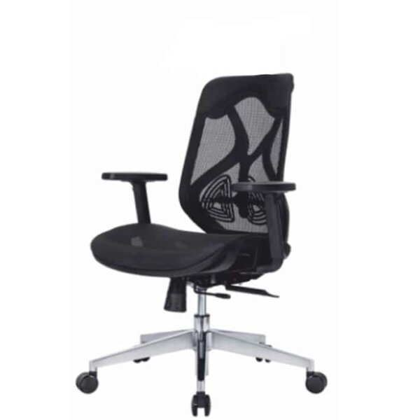 Zodiac MB Mesh Chair (Black) | Office Chair