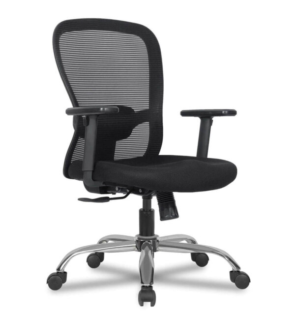Leo Medium Back Chair | Office Chair
